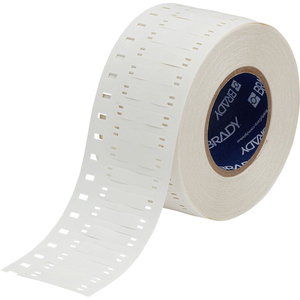 Cable Marking Tags 0.41 in H x 2.2 in W White 250/RL